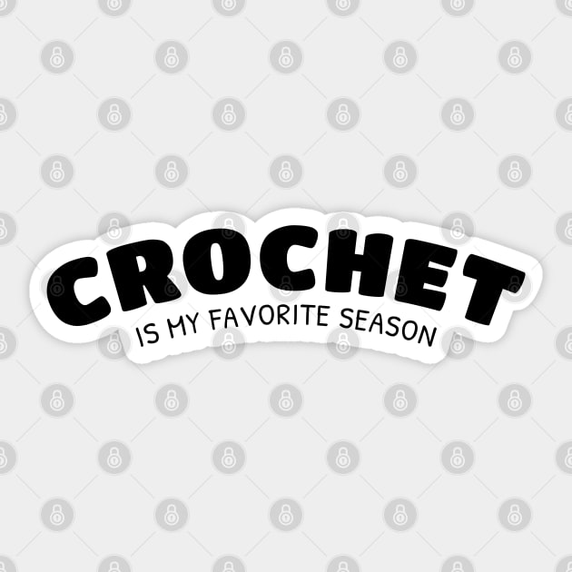 crochet Sticker by Circle Project